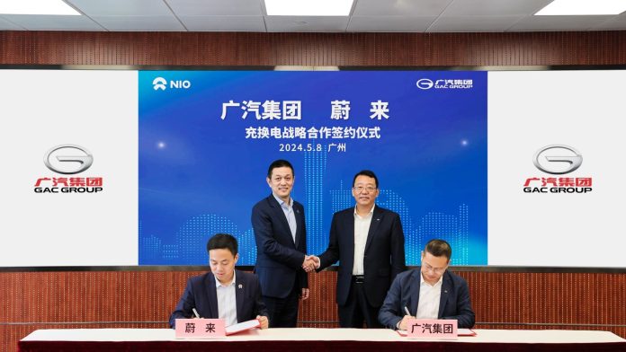 GAC becomes latest part of Nio battery swap alliance after Geely, Changan and Chery