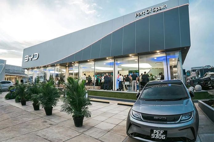 BYD opens first store in Caribbean, plans 10 more counties in the region by the year-end