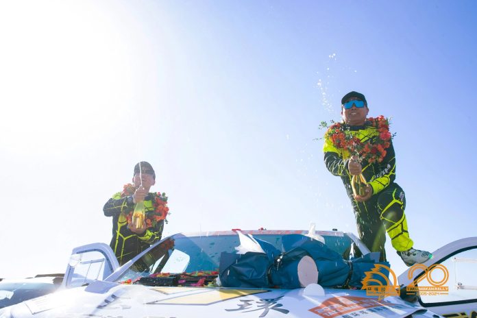 Han Wei and Neels Theric the 2024 Taklimakan Rally Champions! – NEWS