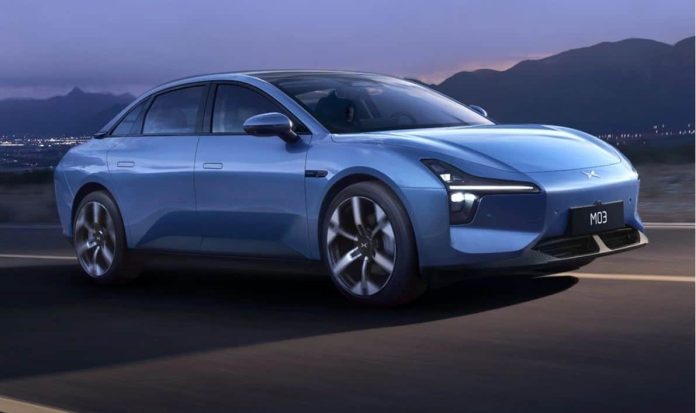 XPeng M03 is the Mona series’ first pure electric sedan