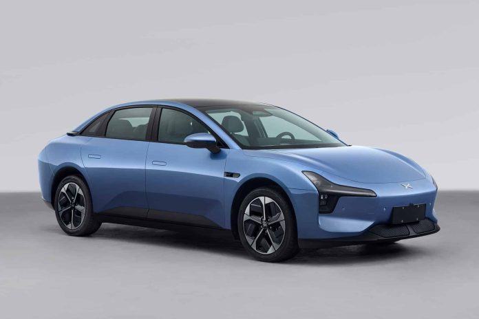 Xpeng M03 (Mona) electric sedan exposed in China