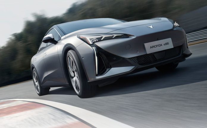 BAIC’s ArcFox αS5 all-electric sedan with 0.1925Cd launched in China