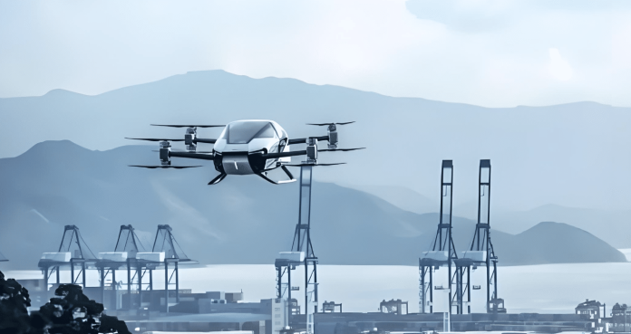 Xpeng’s X2 flying car showcases in Beijing
