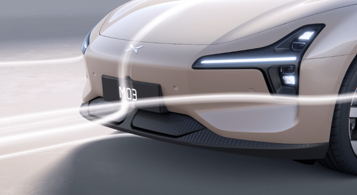 Xpeng Mona M03 is most aerodynamic mass-produced electric sedan
