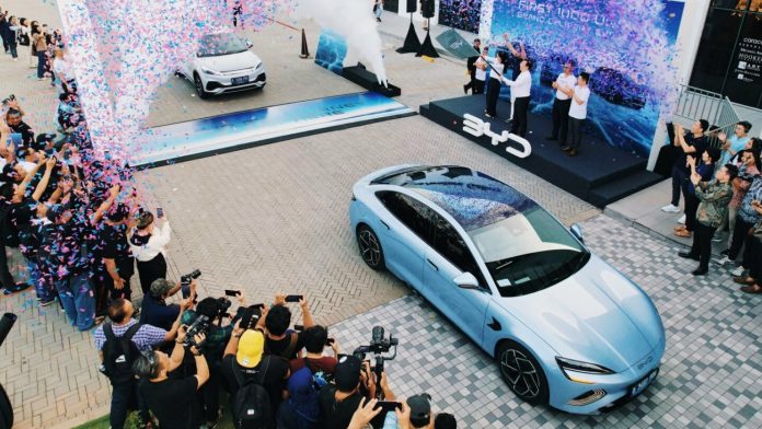 BYD Indonesia delivers the first batch of 1,000 cars