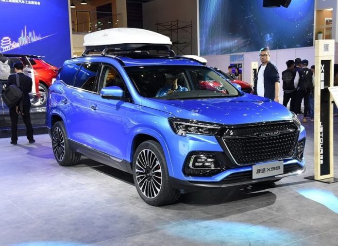 Chery Flagship SUV Jetour X95 Unveiled At 2019 Shanghai Auto Show