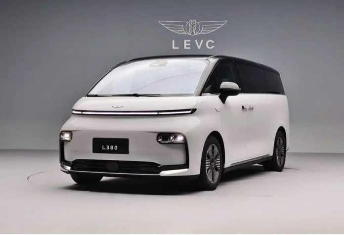 Geely LEVC L380 all-electric MPV delivery will start on July 25 in China