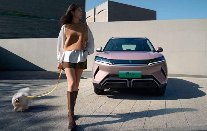 BYD Yuan UP Vitality Edition with 401 km range launched, priced at 13,700 USD