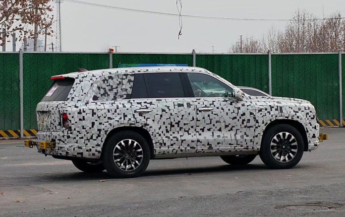 GWM’s Tank 800 spotted again, before the launch of the large flagship SUV later this year