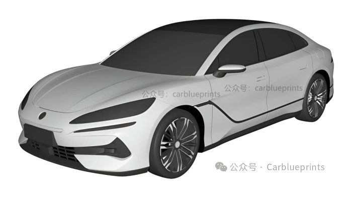 BYD’s Denza Z9 sedan patent images leaked in China