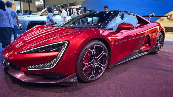 BYD’s YangWang U9 dancing supercar will begin deliveries in August