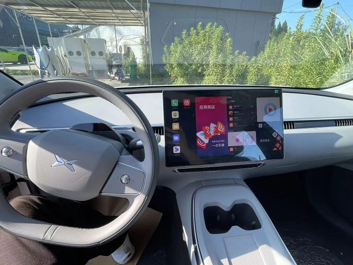 Xpeng Mona M03 interior leaked ahead of August launch