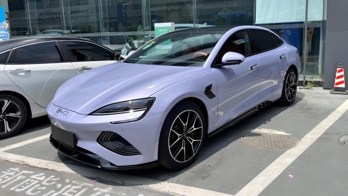 New BYD Seal EV arrived at dealers before the sales start