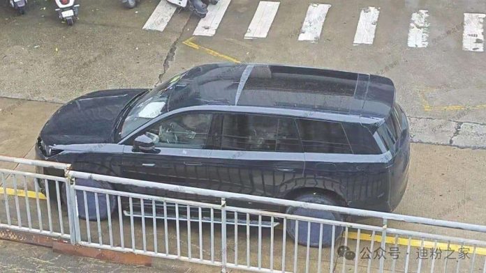 Denza N9 spotted in low camouflage – it looks to be the electric Range Rover we always wanted