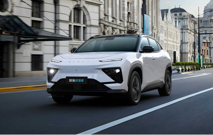 2025 Chery Shuxiangjia (eQ7) all-electric SUV entered market starting at 22,400 USD