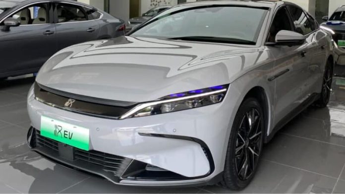New 2025 BYD Han piles up at dealers before the sales start