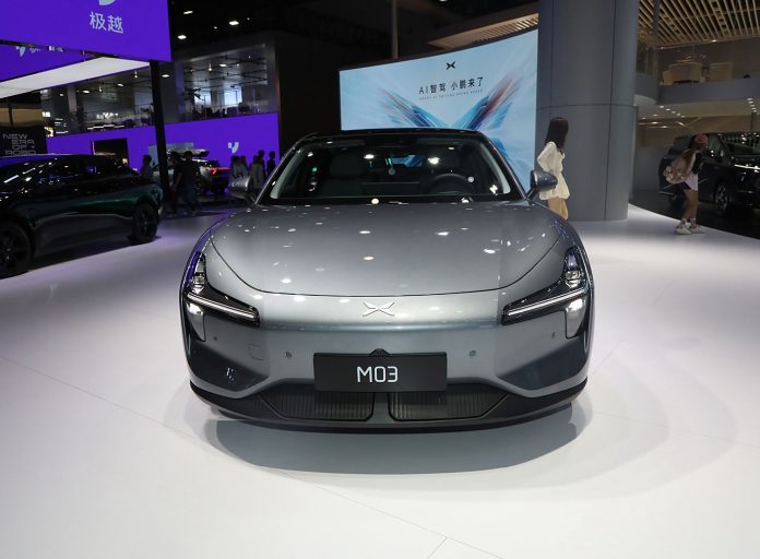 XPENG MONA M03 Begins Deliveries at 2024 Chengdu Auto Show