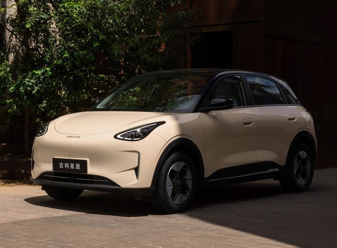 Geely Xingyuan officially unveiled for a Q4 launch