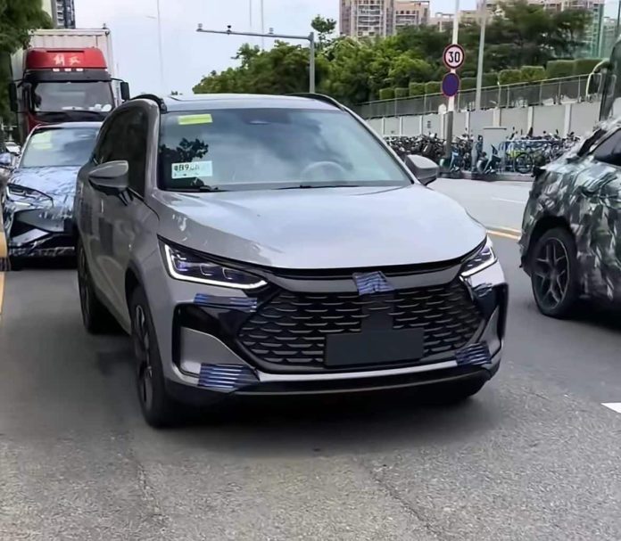 2025 Model Year BYD Tang SUV spied testing and will gain DM 5.0 PHEV tech