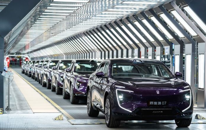 Avatr 07 rolled off production line, market entry on September 26