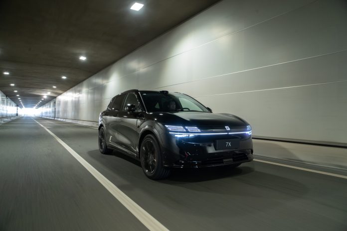 Zeekr 7X electric SUV launches and will head overseas with various safety firsts