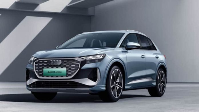 First Audi-SAIC-made electric car to enter market in 2025
