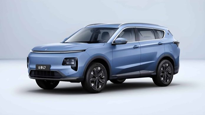 Jetour Shanhai L7 takes on plug-in hybrid SUV market starting at 18,500 USD