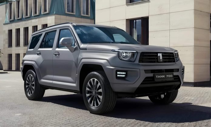 GWM’s Tank 700 overseas edition official images unveiled