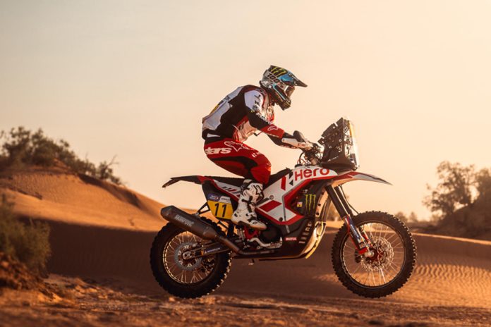 Rallye du Maroc 2024: Hero Motosports powers through a challenging stage 2