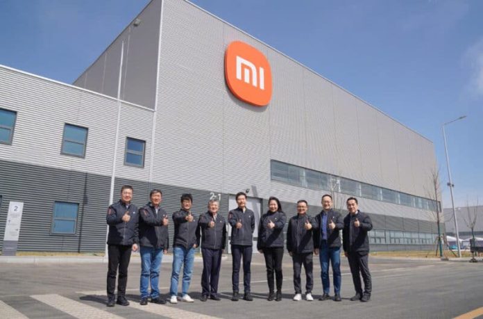 Xiaomi’s second-phase car factory steel structure completed in two months