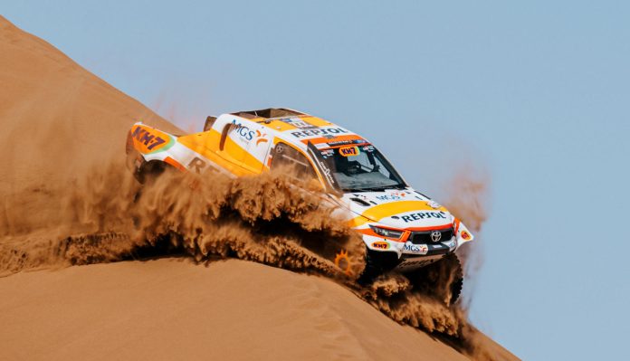 Rallye du Maroc 2024: Isidre Esteve achieves his best result in the queen stage of the Rally of Morocco.