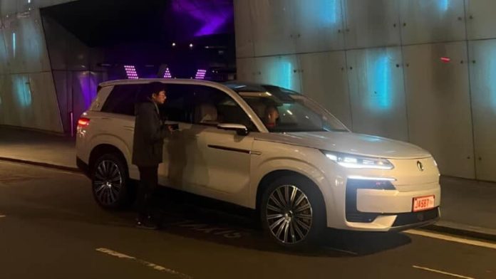 BYD’s Denza N9 spotted in UK with no camouflage ahead of domestic launch