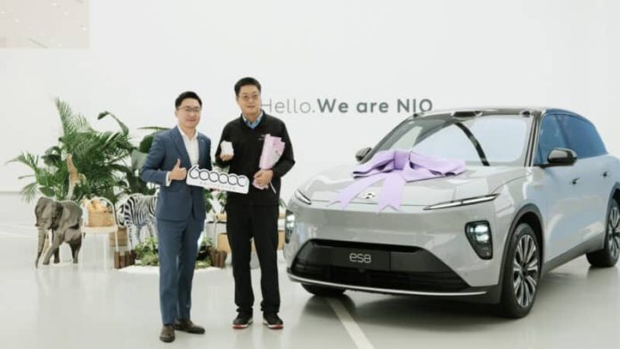 Nio has delivered the 600,000th car in China