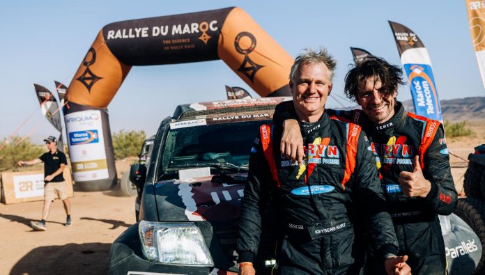 Rallye du Maroc 2024: Koen Wauters and Kurt Keysers cross the finish line on their World Cup debut