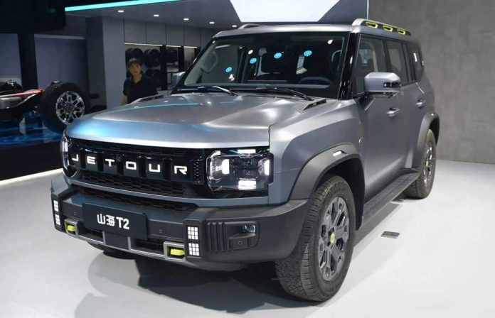 Chery Jetour Shanhai T2 AWD off-road SUV will enter market on October 21