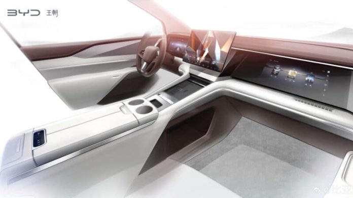 BYD Xia MPV interior revealed in official images before premiere