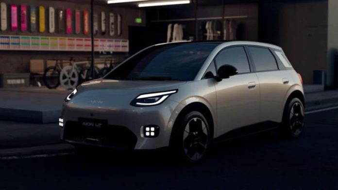 GAC Aion UT revealed in official images as Volkswagen ID.3 rival