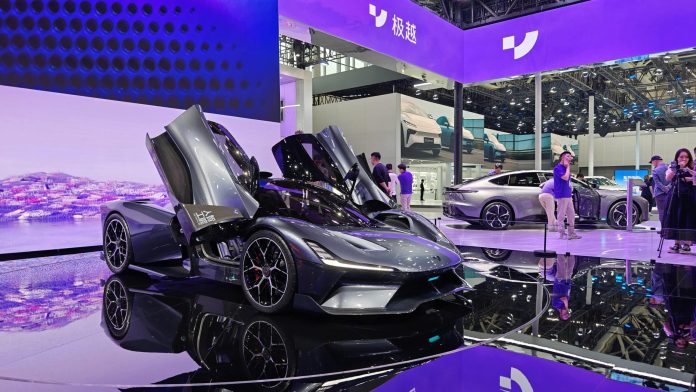 Guangzhou Auto Show with over 1,100 vehicles, nearly half NEVs