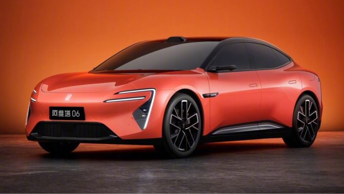 CATL-backed Avatr 06 sedan revealed in China with BEV and EREV options