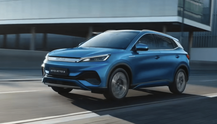 BYD wins South Korean approval to enter market with BYD Atto 3