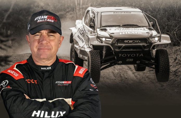 Giniel de Villiers joins Team HiluxRallyRaid