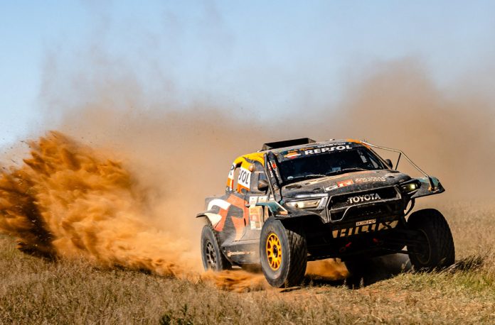 SASR 2025: Toyota Gazoo Racing in the hunt after Stage 3 of the Safari Rally