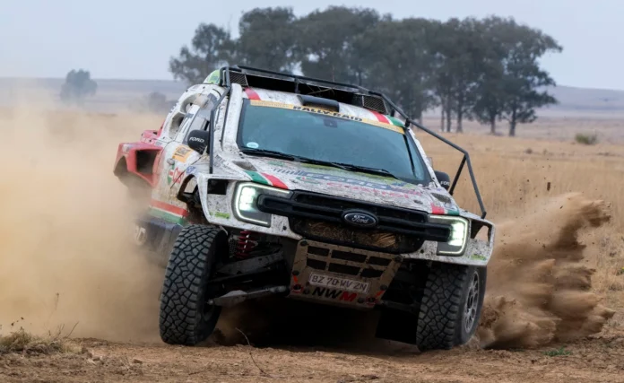 Parys 400 2025: Three NWM Ford Evos in the Top 10 as South African Rally Raid Championship Heats Up