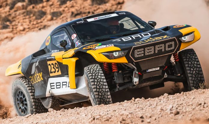 Promising Top 20 for EBRO Audax Motorsport and Laia Sanz in the First Stage of the Rallye du Maroc 2025