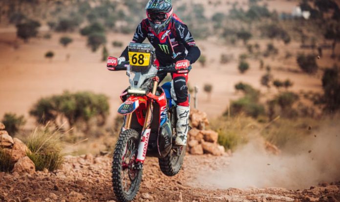 Rallye Du Maroc 2025: Monster Energy Honda HRC riders show grit on challenging first stage