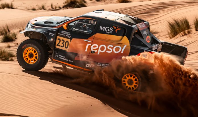 Rallye du Maroc 2025: Isidre Esteve overcomes a demanding second stage despite setbacks