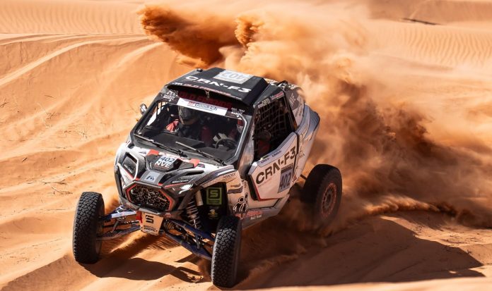 Alexandre Pinto faces a tough day at the Rallye du Maroc 2025