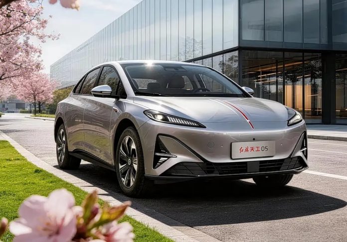 Hongqi Launches Tiangong 05 and 06 800V Editions: 12-Minute Charging from $23,700