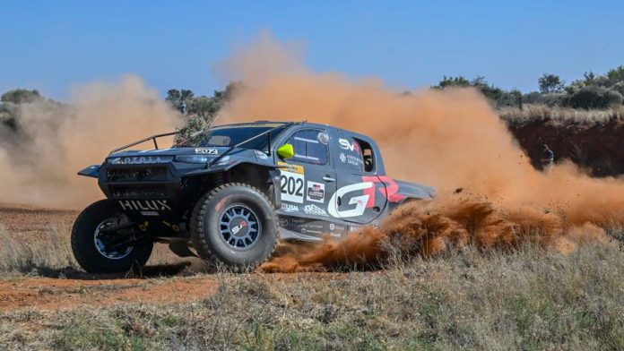 Toyota Gazoo Racing’s Guy Botterill and navigator Henry Köhne victorious at gruelling GR Stella 1000 Marathon, fending off tough competition and mastering tricky route conditions